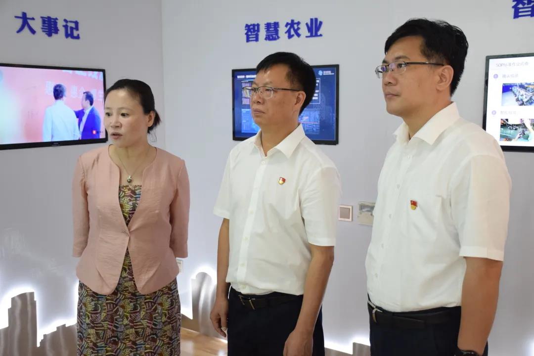 荔城区委书记张福清区委副书记林坤泉莅临豆讯科技调研